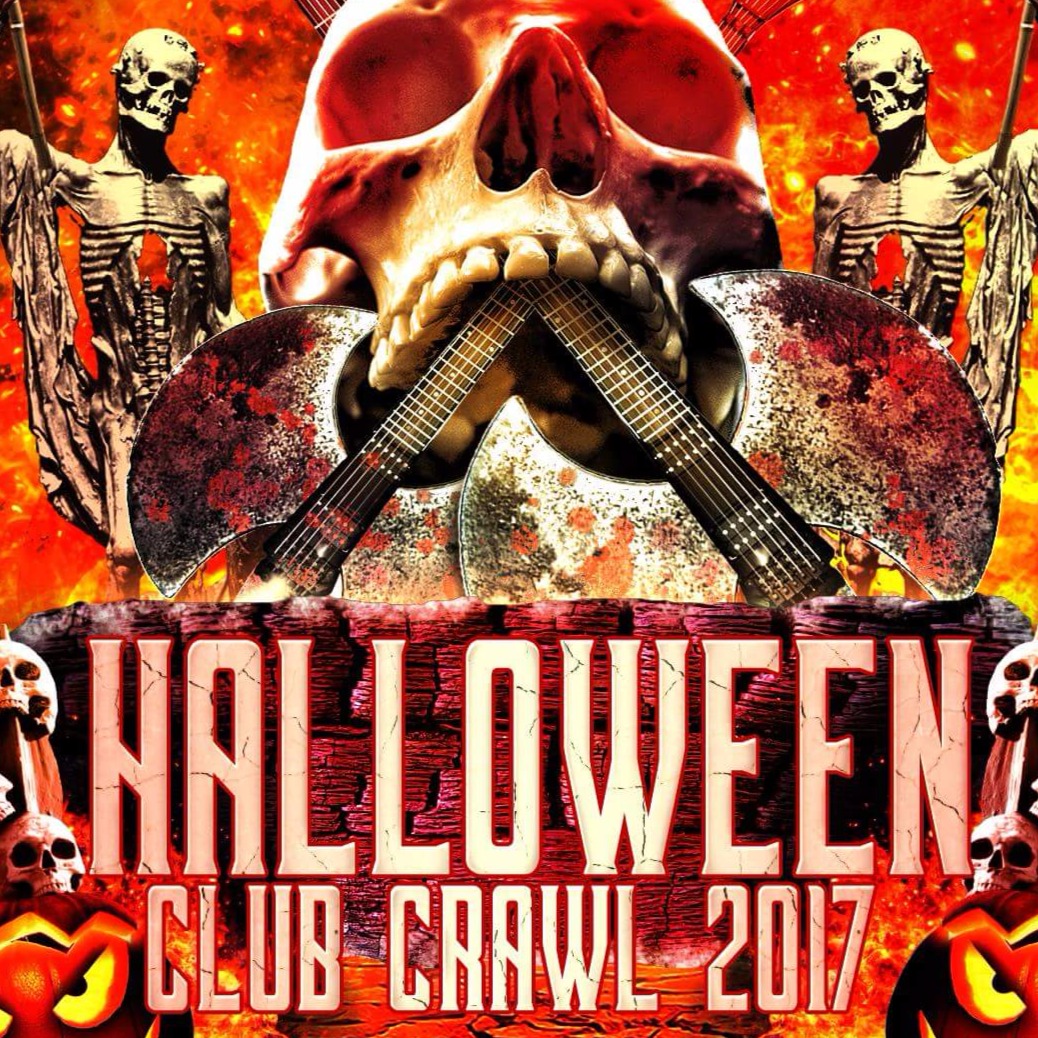Screams From Hell Club Crawl Halloween Night 