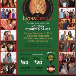 Lions Circle Holiday Dinner And Dance 