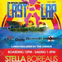 THE OFFICIAL CARIBANA LAST LAP BOAT CRUISE