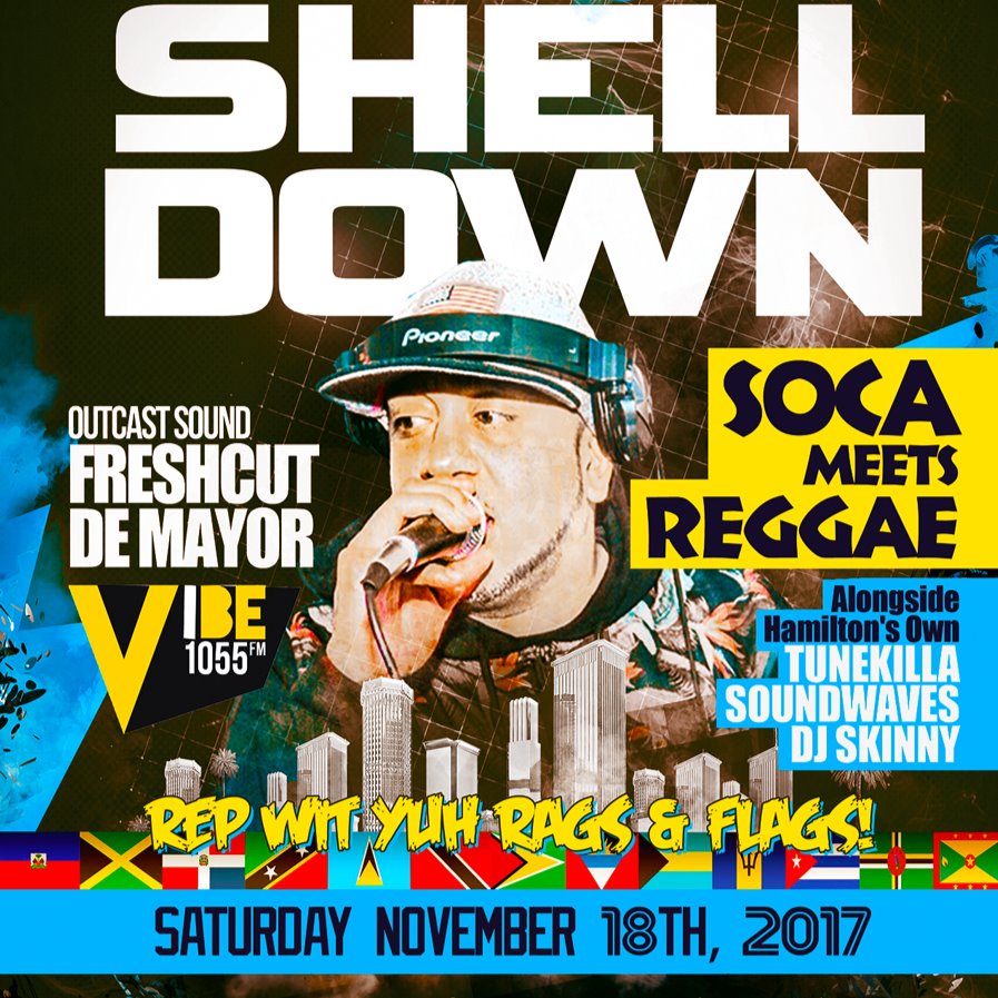 SHELL DOWN SOCA MEETS REGGAE