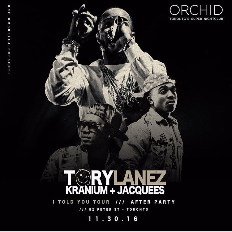 TORY LANEZ OFFICIAL AFTER PARTY W/ JACQUEES & KRANIUM