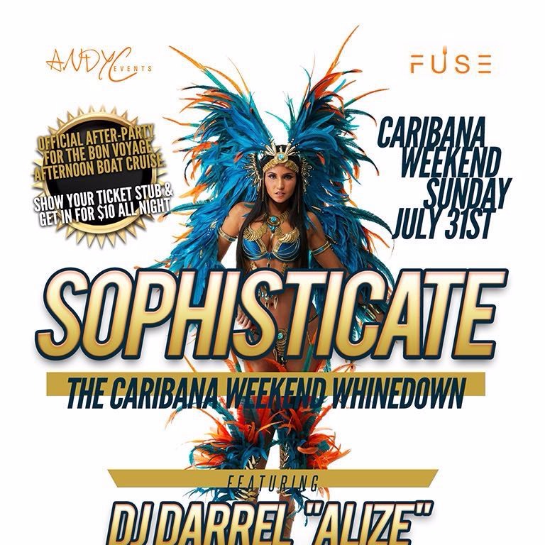 SOPHISTICATE - THE CARIBANA WEEKEND WHINEDOWN