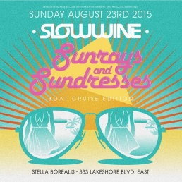 SLOWWINE SUNRAYS AND SUNDRESSES | BOAT CRUISE EDITION