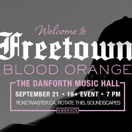 Blood Orange At The Danforth Music Hall 
