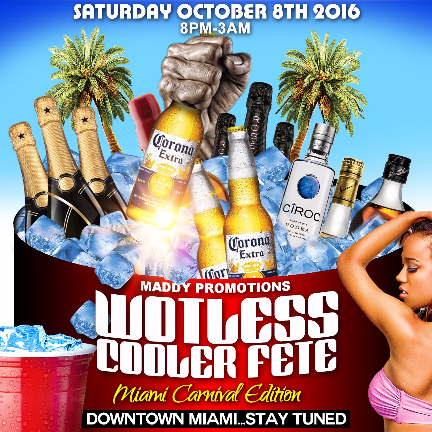 WOTLESS COOLER FETE MIAMI CARNIVAL