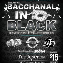 4th Annual Bacchanal in Black