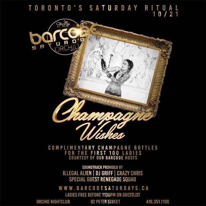 BARCODE SATURDAYS Toronto's Biggest Party