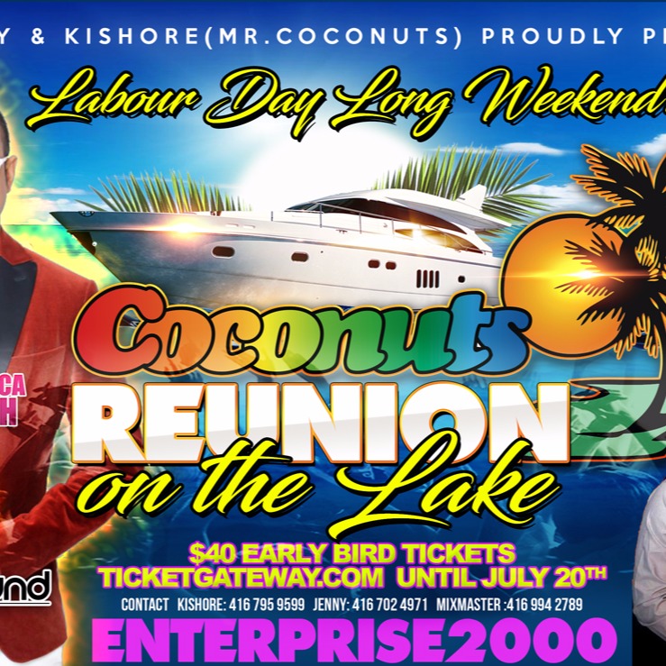 Coconuts Reunion on the Lake 2017 Toronto