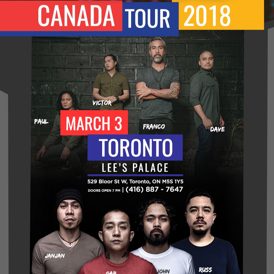 URBANDUB & FRANCO LIVE IN TORONTO ---- CANCELLED