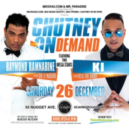 CHUTNEY ON DEMAND FT. RAYMOND RAMNARINE & KI