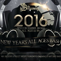 ALL AGES NEW YEAR BASH @ The Brunswick House // Wed Dec 30
