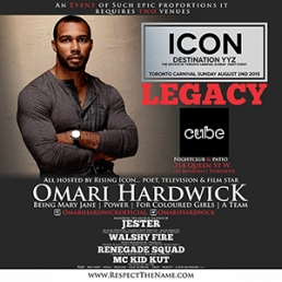 ICON LEGACY | CARIBANA SUNDAY AUGUST 2ND 2015