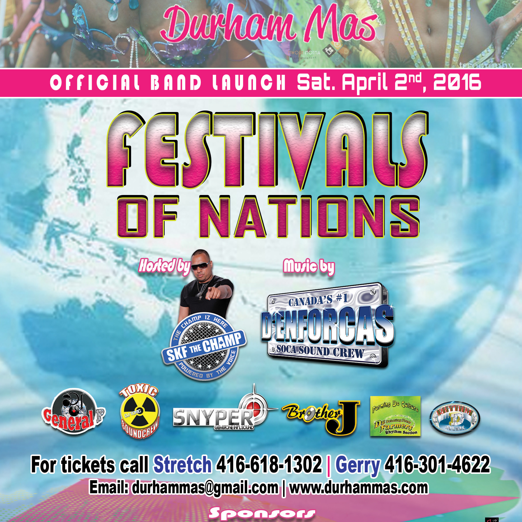 Festivals Of Nations | Durham Mas Official Band Launch 