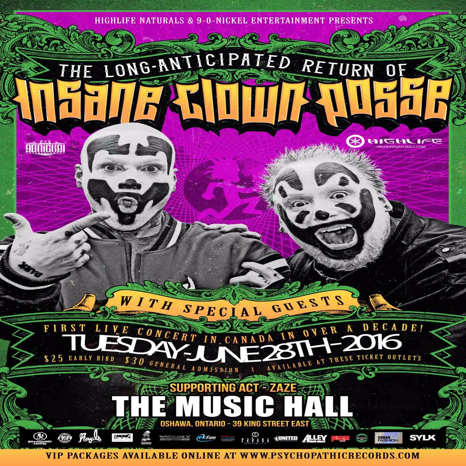 RETURN OF INSANE CLOWN POSSE