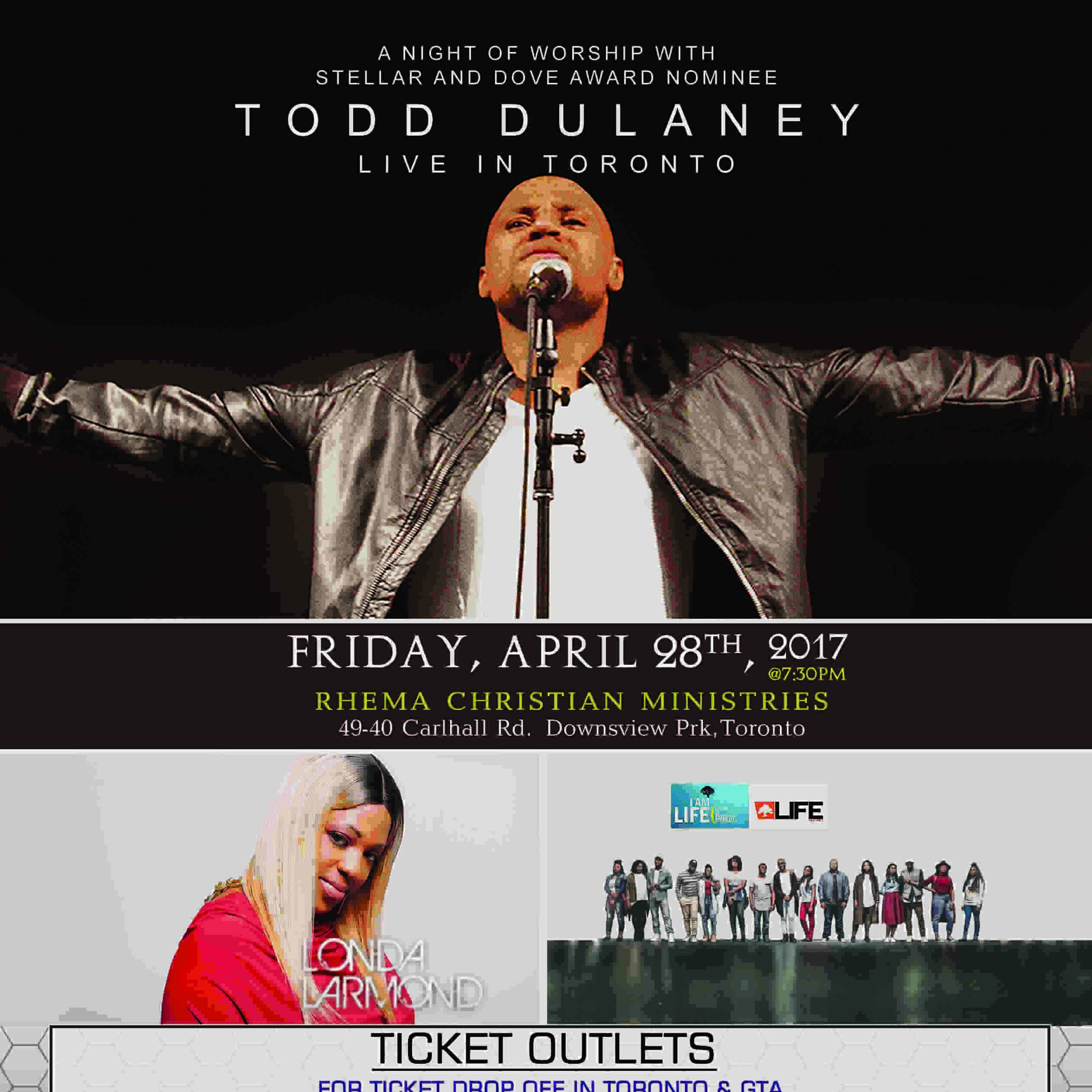 TODD DULANEY LIVE IN TORONTO