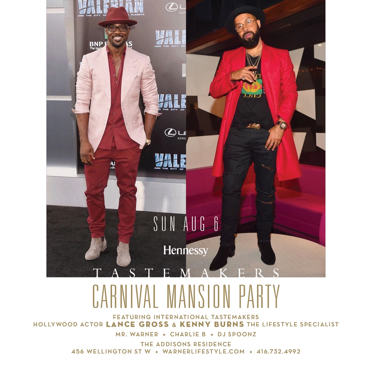 TASTEMAKERS - CARNIVAL MANSION PARTY.
