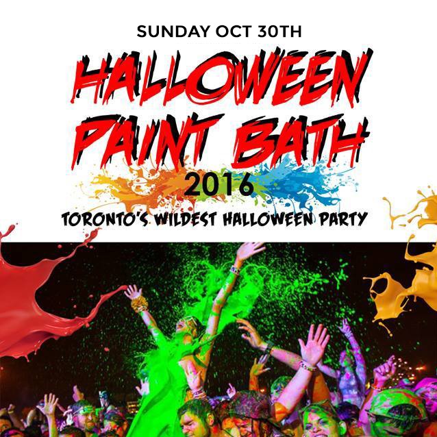 Halloween Paint Bath 2016 @ Orchid // Sun Oct 30 | All Ages & 19+