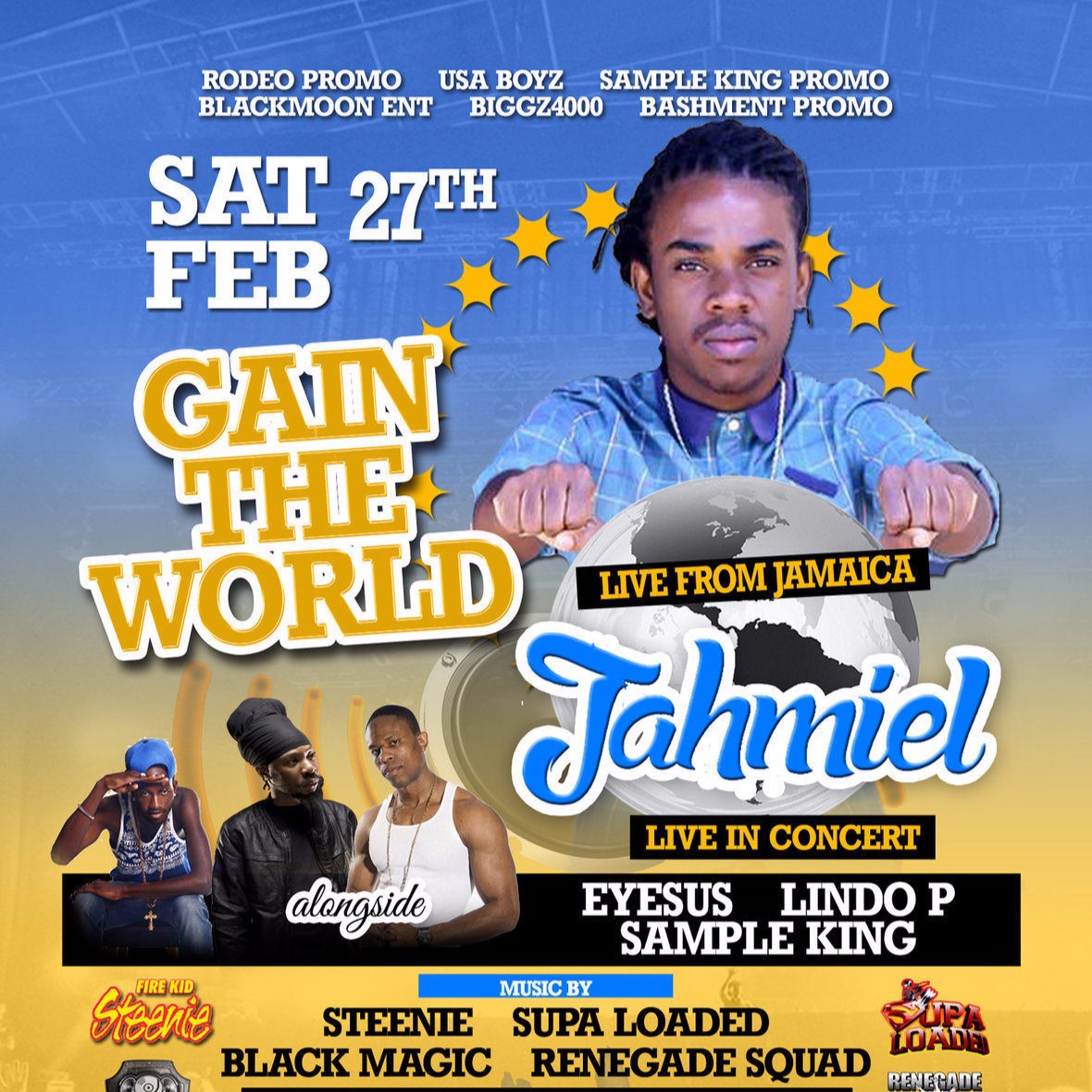 GAIN THE WORLD Ft. Live From Jamaica JAHMIEL