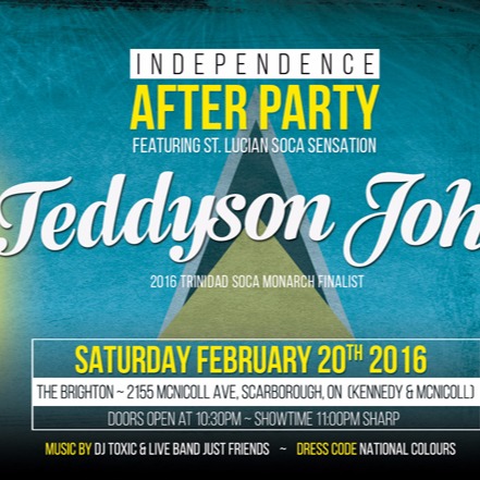 INDEPENDENCE AFTER PARTY FT. TEDDYSON JOHN