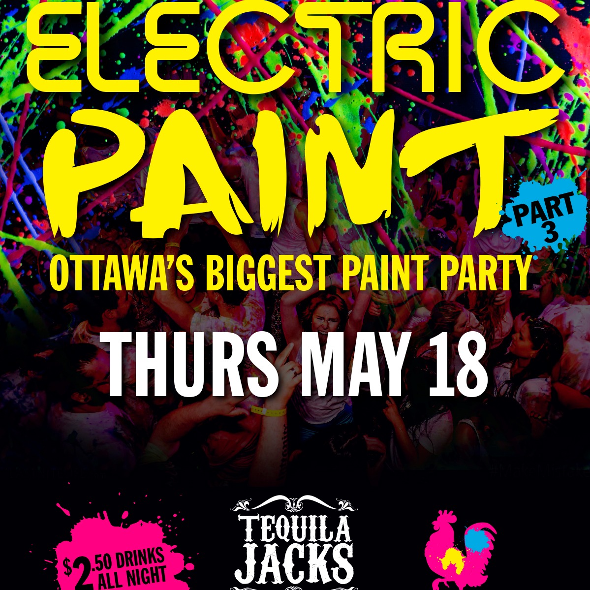 OTTAWA PAINT PARTY @ TEQUILA JACKS | THURSDAY MAY 18