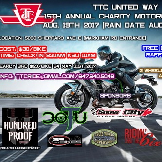 TTC United Way Charity Motorcycle Ride