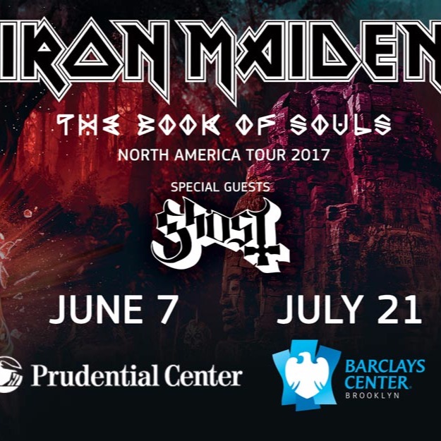 Iron Maiden - The Book Of Souls Tour 2017 at Prudential Center