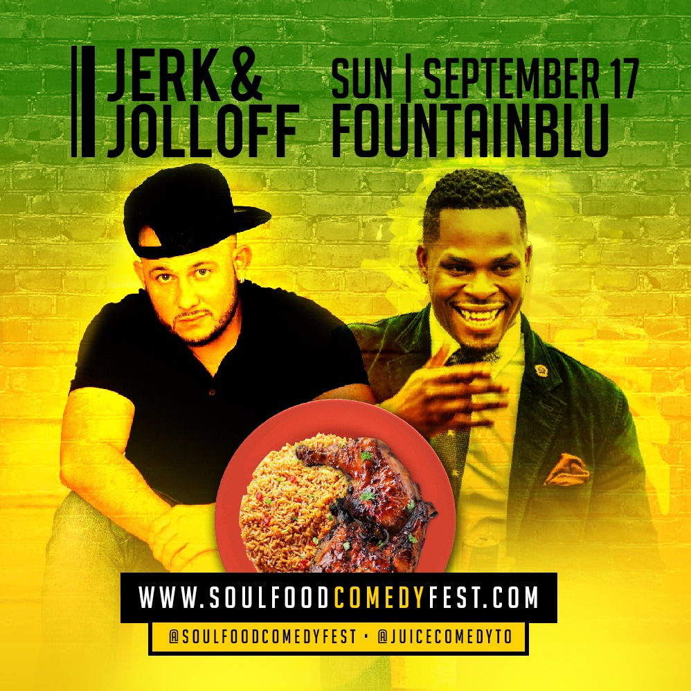 Jerk & Jolloff Comedy Show Feat White Yardie & Dulo (soul Food Comedy Festival 2017) 