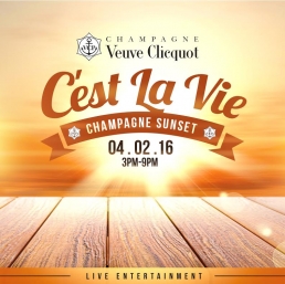 C'est La Vie All-Inclusive Fete 2016 'Champagne Sunset