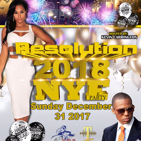 RESOLUTION2018 The NYE PARTY