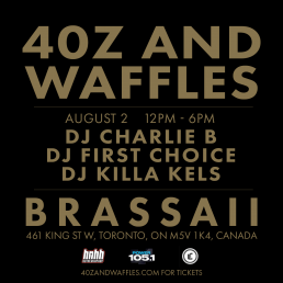 40z and Waffles Pop Up: Toronto Edition