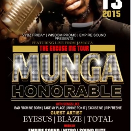 MUNGA HONORABLE LIVE FROM JAMAICA