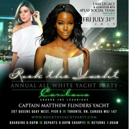 ROCK THE YACHT | ANNUAL ALL WHITE YACHT PARTY