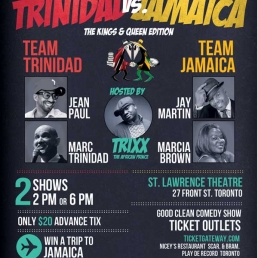 Trinidad Vs Jamaica Comedy Clash 