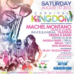 Machel Montano & Friends-carnival Kingdom Outdoor Concert Fete  