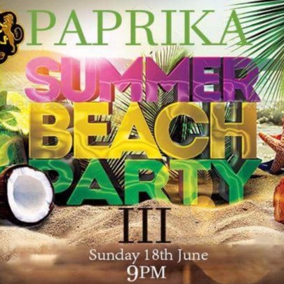 SUMMER BEACH PARTY III PAPRIKA