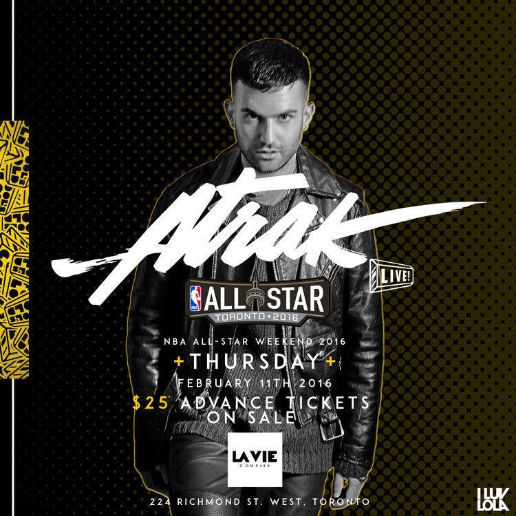 ATRAK LIVE - NBA ALL-STAR WEEKEND 2016