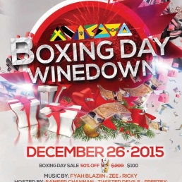 Boxing Day Winedown | Reggae VS Soca ★ Dec 26th 2015 ★ Toronto