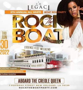 Rock The Boat The All White Boat Ride Party | Essence Music Festival 2022 