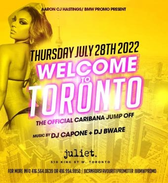 Welcome To Toronto The Caribana Jump Off 