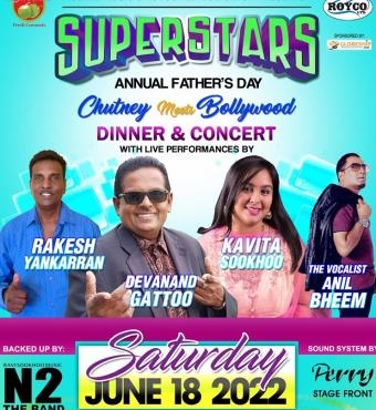 Superstars Annual Father’s Day Dinner & Concert 