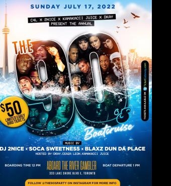 The 90sparty Boatcruise 
