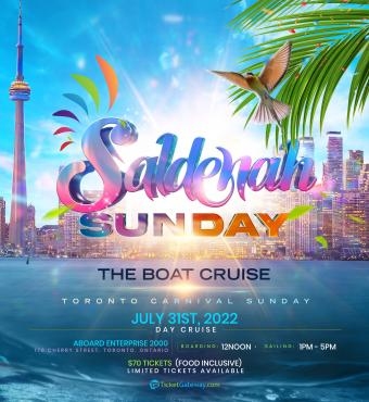 Saldenah Sunday Boat Cruise | Toronto Carnival Sunday 