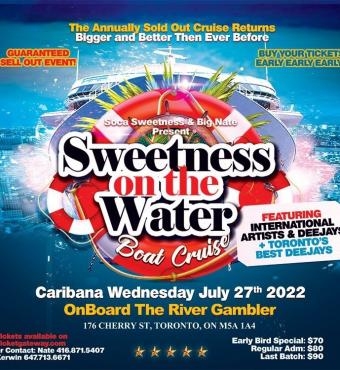 Sweetness On The Water Caribana Boatride 