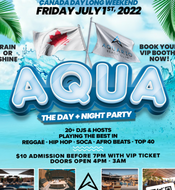 Aqua - The Canada Day Day + Night Party 