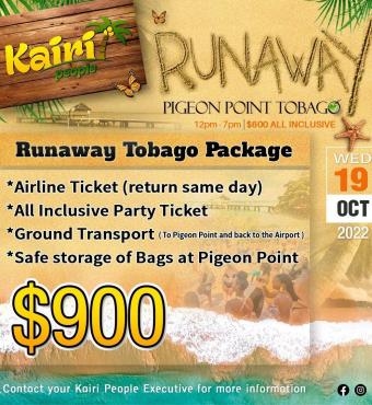 Kairi People Runaway Tobago Package 