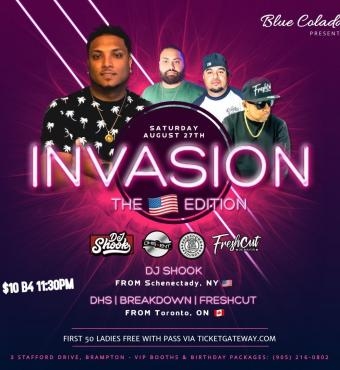 Invasion - The 🇺🇸 Edition - Feat. Dj Shook 