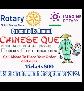 Rotary Club Of Pointe a Pierre Chinese Que 
