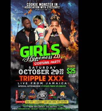Girls Hypeness Costume Party 