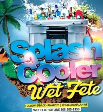 Splash Cooler Wet Fete | Miami Carnival | Tickets 