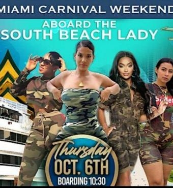 ORIGINAL ARMYBOYZ CAMOUFLAGE BOATRIDE | Miami Carnival | Tickets 